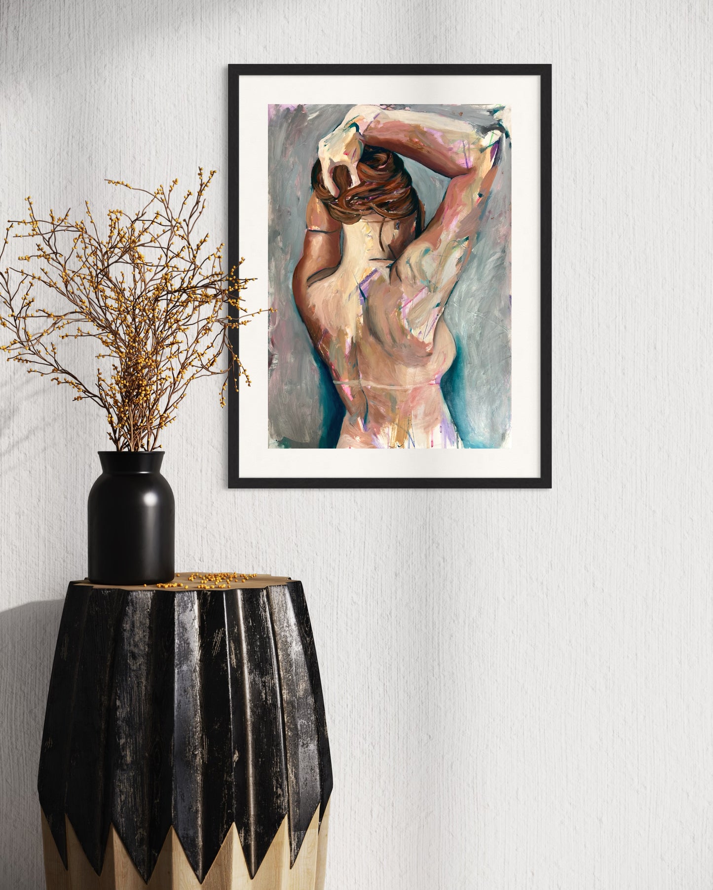 Giclée print, Crown with bikini tan