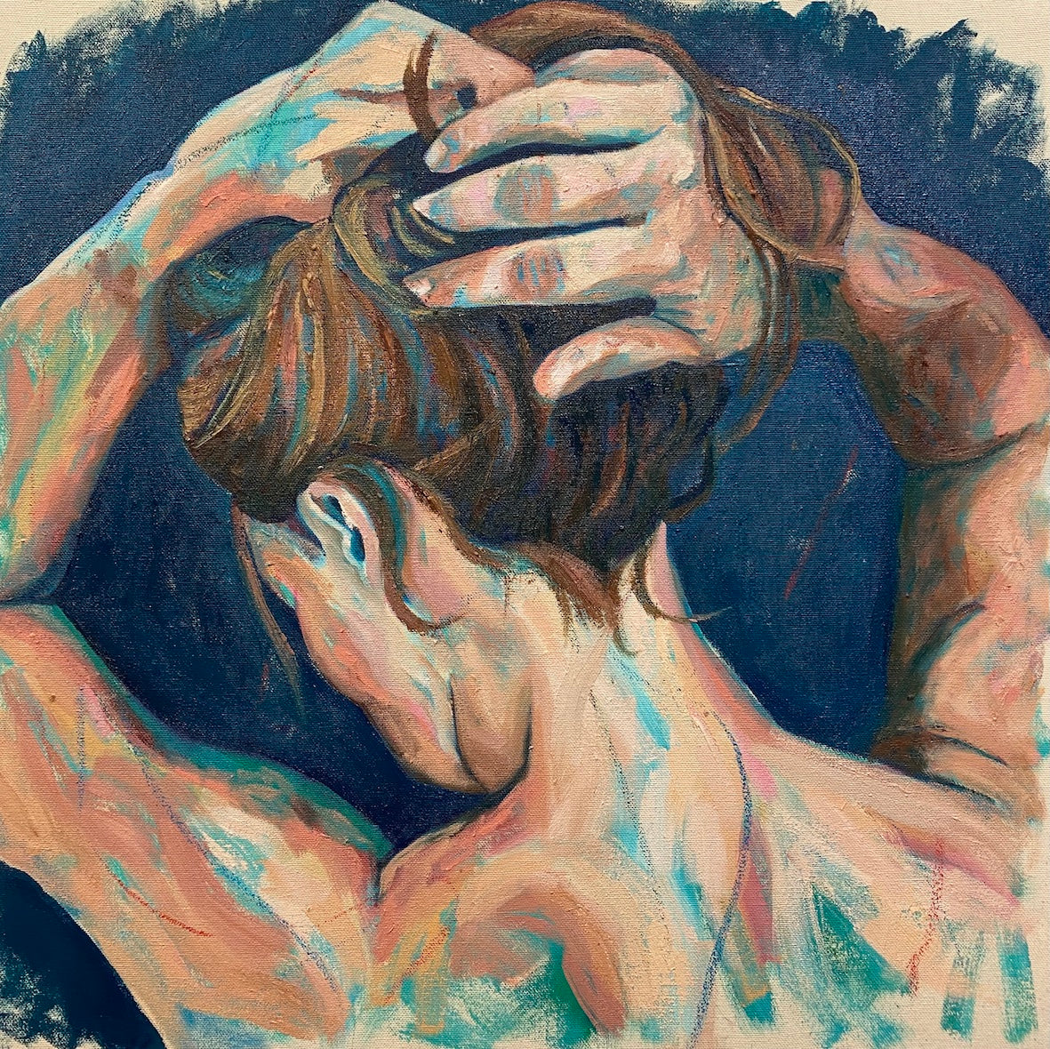 Crown, Original oil on canvas