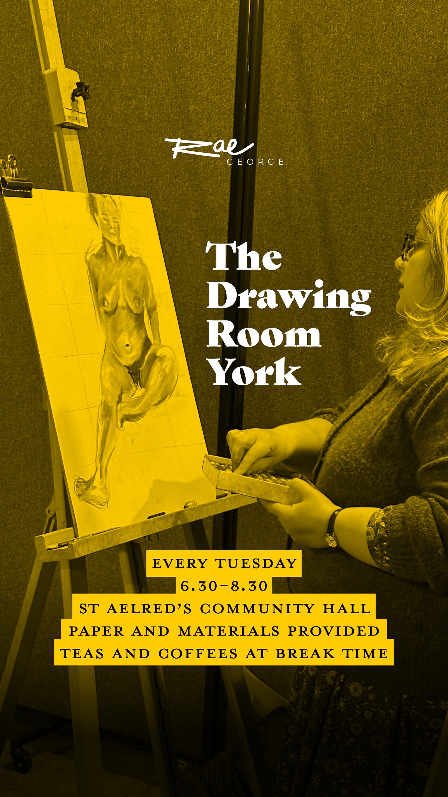 The Drawing Room York | Life Drawing Workshops in Tang Hall, 6th January - 10th February 2026