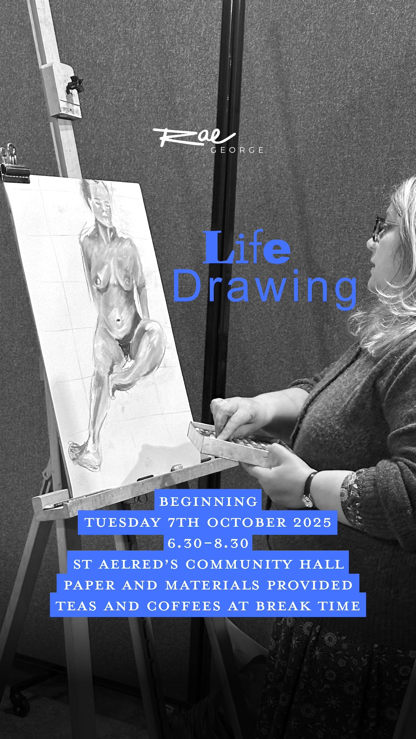 Life Drawing Tuesday 18th November 2025
