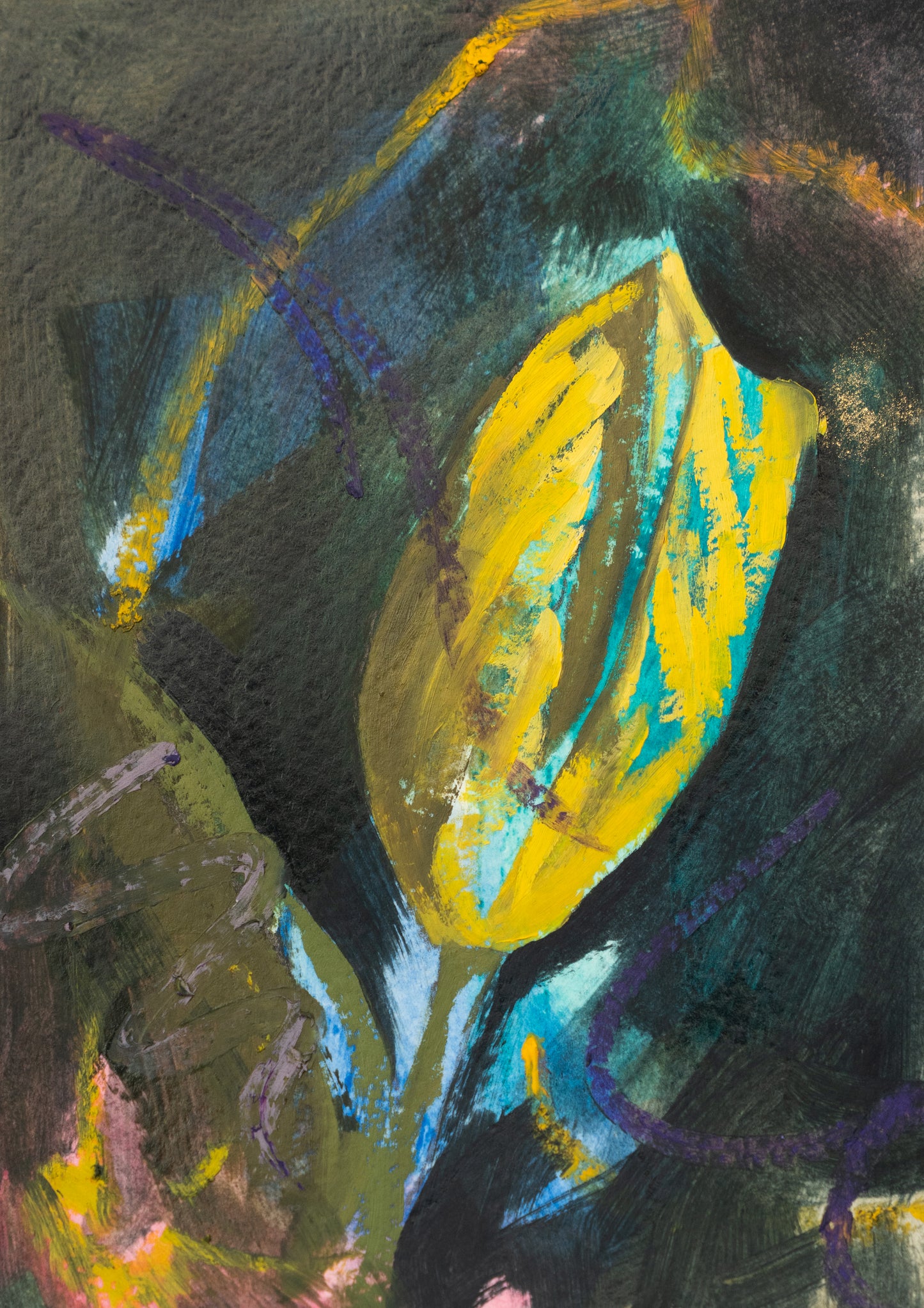 Yellow Spring Tulip I, 2025