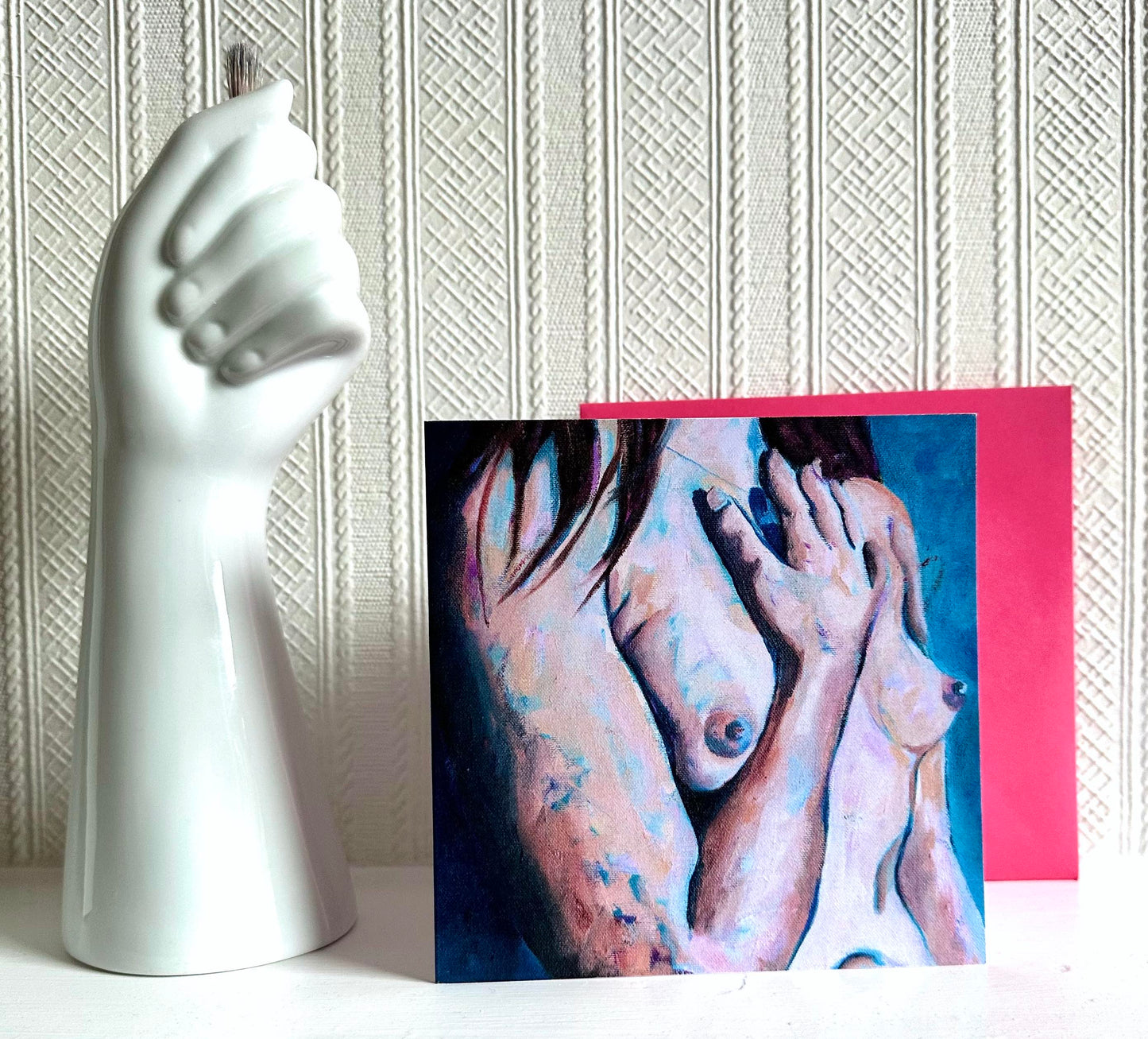 Greetings card, Trusting, 2022