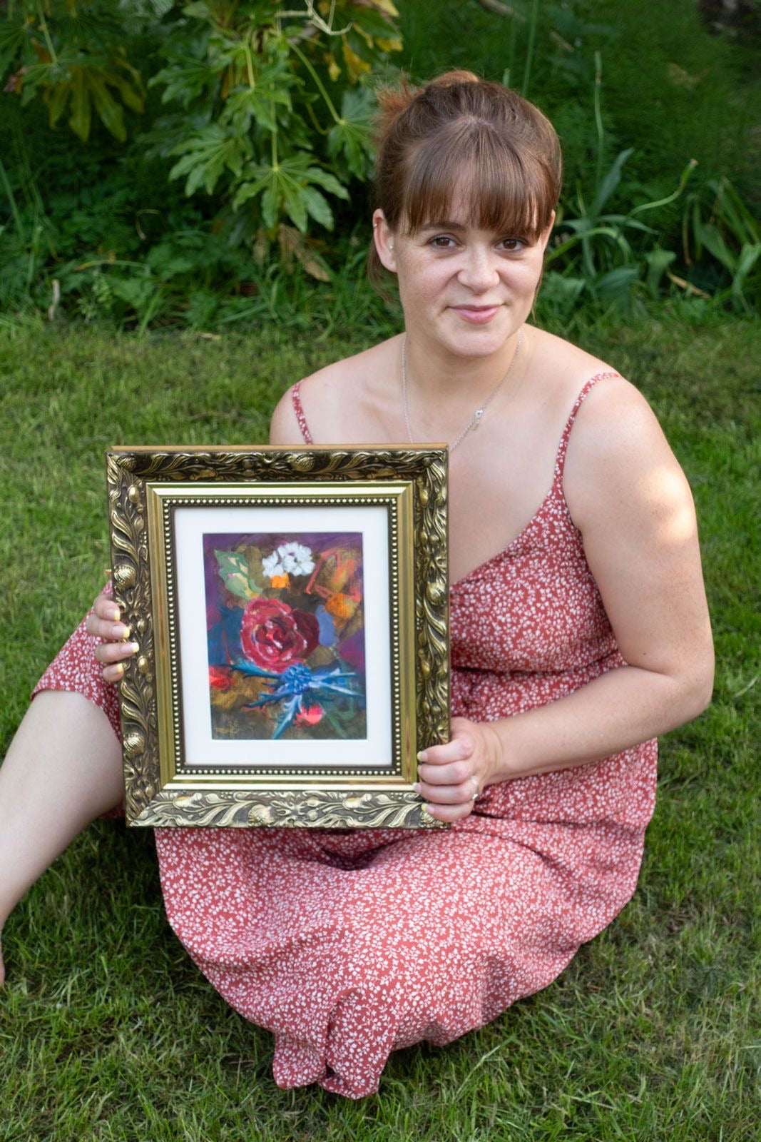 Supermarket Wedding Bouquet study, original framed