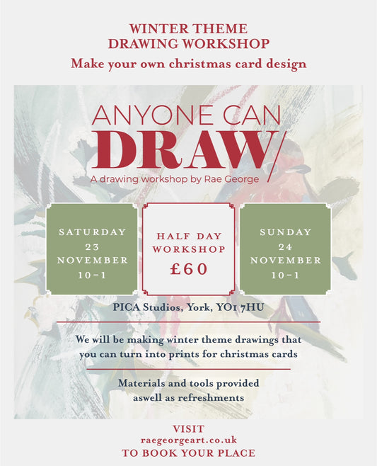 Winter drawing workshop Saturday 23 November