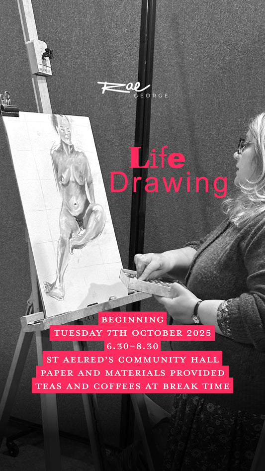 Life Drawing Tuesday 7th October 2025