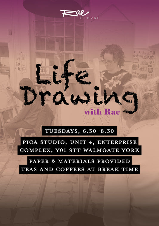 York Life Drawing with Rae, Tuesday 5th May