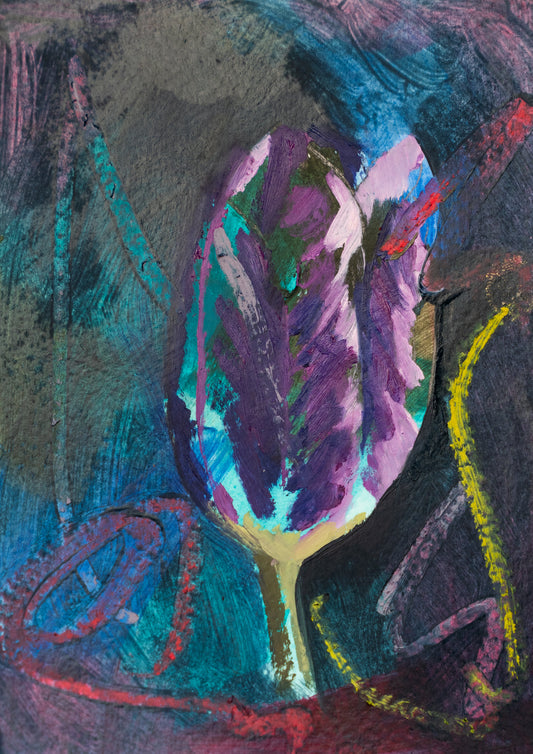Purple Spring Tulip III, 2025