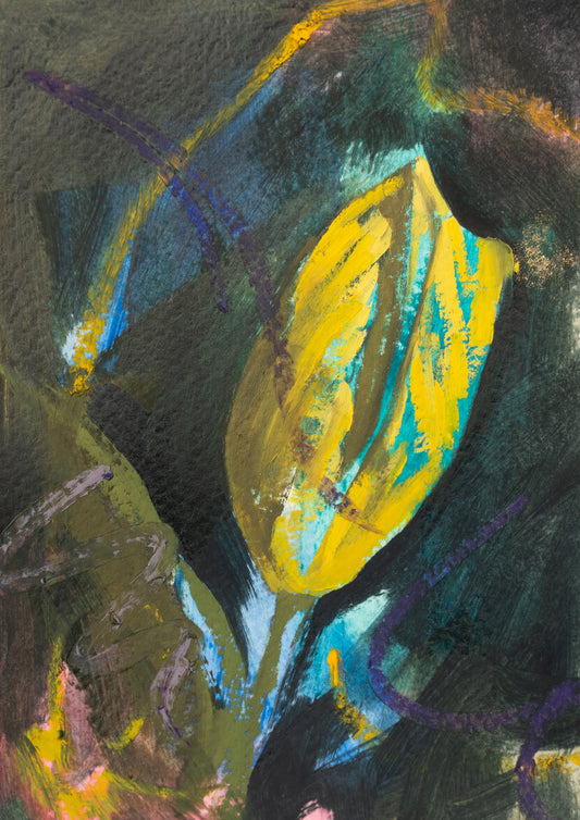 Yellow Spring Tulip I, 2025